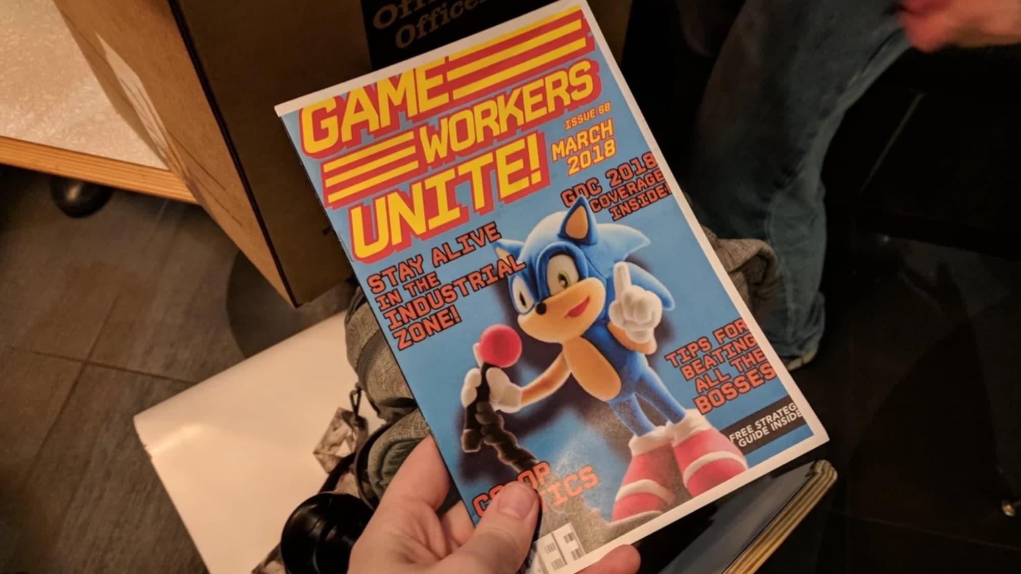 The international launch of Game Workers Unite